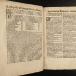 1514 RARE Parthenice Mariana Carmelite Mantuanus Hagiography Badius P. Incunable