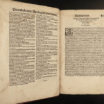 1514 RARE Parthenice Mariana Carmelite Mantuanus Hagiography Badius P. Incunable