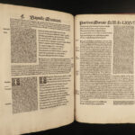 1514 RARE Parthenice Mariana Carmelite Mantuanus Hagiography Badius P. Incunable