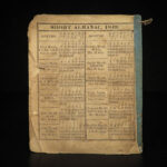 1849 1ed Mexican American WAR Zachary Taylor McClellan TEXAS Alamo Almanac RARE