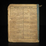 1849 1ed Mexican American WAR Zachary Taylor McClellan TEXAS Alamo Almanac RARE