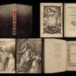 1843 1ed Divine Fairy Tales Illustrated PERSIA Arabia Turkish ART Rheal Poems