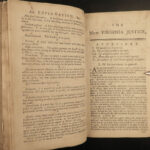1795 1ed LAW New Virginia Justice American Court Cases Thomas Jefferson Hening