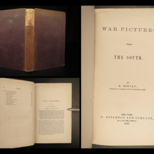 1863 1ed Confederate South Civil War Pictures Estvan Longstreet Robert E Lee CSA