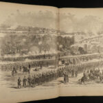 1895 ENORMOUS Civil War 1ed American Soldier Union Confederate Illustrated FOLIO