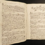 c1650-1750 Handwritten PHYSICS Manuscript Geometry Astronomy Gravity Science