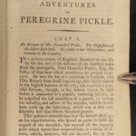 1794 Scottish Literature Adventures of Peregrine Pickle by Tobias Smollett 4v