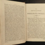 1794 Scottish Literature Adventures of Peregrine Pickle by Tobias Smollett 4v