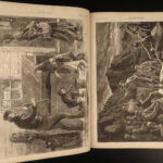 1874 1ed Harper’s Weekly SANTA America Negroes Livingstone Lapland Eskimos Texas