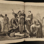 1874 1ed Harper’s Weekly SANTA America Negroes Livingstone Lapland Eskimos Texas