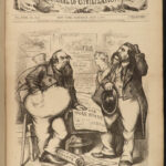 1874 1ed Harper’s Weekly SANTA America Negroes Livingstone Lapland Eskimos Texas