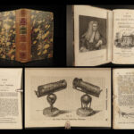 1832 Life of Isaac NEWTON Science Mathematics Astronomy Optics David Brewster
