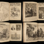 1877 1ed Harper’s Weekly Centennial Exhibition War in CUBA America Buffalo China