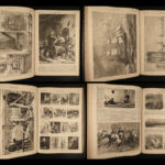 1877 1ed Harper’s Weekly Centennial Exhibition War in CUBA America Buffalo China
