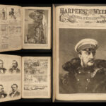 1877 1ed Harper’s Weekly Centennial Exhibition War in CUBA America Buffalo China