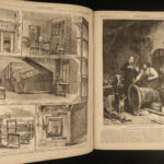 1877 1ed Harper’s Weekly Centennial Exhibition War in CUBA America Buffalo China