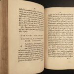 1526 GREEK Works of Lucian of Samosata Satire Mythology Philosophy Haguenau RARE