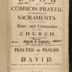 1738 HUGE Baskett Holy BIBLE London Apocrypha Psalms Common Prayer Pulpit FOLIO