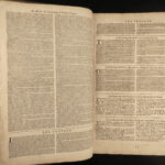 1738 HUGE Baskett Holy BIBLE London Apocrypha Psalms Common Prayer Pulpit FOLIO