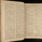 1738 HUGE Baskett Holy BIBLE London Apocrypha Psalms Common Prayer Pulpit FOLIO