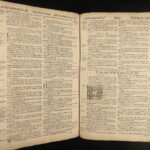 1738 HUGE Baskett Holy BIBLE London Apocrypha Psalms Common Prayer Pulpit FOLIO