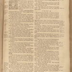 1738 HUGE Baskett Holy BIBLE London Apocrypha Psalms Common Prayer Pulpit FOLIO