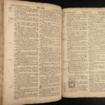 1738 HUGE Baskett Holy BIBLE London Apocrypha Psalms Common Prayer Pulpit FOLIO