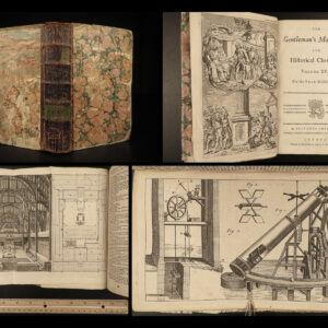 1747 Jacobite Rising Austrian Succession MAPS Pliny Vesuvius Electricity Lovat