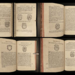 1573 1ed Philip II SPAIN Empire Christopher COLUMBUS Voyages America Gallarati