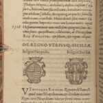 1573 1ed Philip II SPAIN Empire Christopher COLUMBUS Voyages America Gallarati