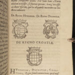 1573 1ed Philip II SPAIN Empire Christopher COLUMBUS Voyages America Gallarati