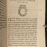 1573 1ed Philip II SPAIN Empire Christopher COLUMBUS Voyages America Gallarati