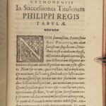 1573 1ed Philip II SPAIN Empire Christopher COLUMBUS Voyages America Gallarati