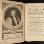 1723 1ed Sermons of Ofspring Blackall Bible Commentary on Sermon on Mount Exeter