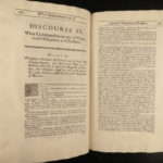 1723 1ed Sermons of Ofspring Blackall Bible Commentary on Sermon on Mount Exeter