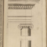 1733 HUGE Architecture Vignola Palladio Serlio Evelyn English FOLIO Fleart ART