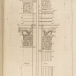 1733 HUGE Architecture Vignola Palladio Serlio Evelyn English FOLIO Fleart ART