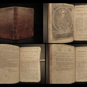 1781 EARLY American Mathematics Dilworth Schoolmaster’s Assistant Philadelphia