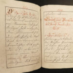 1790 Handwritten German Bible Manuscript Prayer Devotion Konigliche Fraktur ART