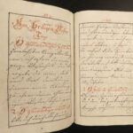 1790 Handwritten German Bible Manuscript Prayer Devotion Konigliche Fraktur ART