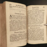 1691 LANGBAINE 1ed English Poets Theatre Plays Shakespeare Milton Marlowe Dryden