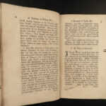 1698 Natural History 1ed Martin Lister Journey to Paris Animals Science Voyages