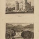 1829 Views CASTLES England Wales Scotland Britain Scenery Mansions Illustrated