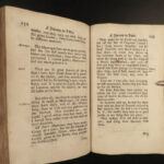1698 Natural History 1ed Martin Lister Journey to Paris Animals Science Voyages