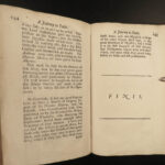 1698 Natural History 1ed Martin Lister Journey to Paris Animals Science Voyages