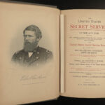 1889 Civil War Secret Service Wilkes Booth Lincoln Assassination Baker Military