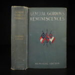 1904 Confederate Civil War Reminiscences General John B Gordon Union Memorial