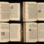 1550 Claude Guilliaud BIBLE Commentary Gospel of John FOLIO French Huguenot era