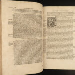 1550 Claude Guilliaud BIBLE Commentary Gospel of John FOLIO French Huguenot era