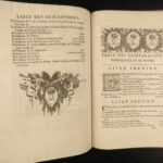 1654 King Alaric Visigoth Sack of ROME Scudery Illustrated FOLIO Queen Sweden